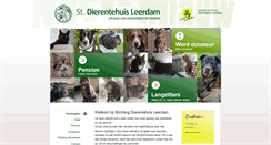 Desktop Screenshot of dierentehuisleerdam.nl